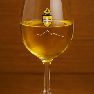 Vin blanc de Savoie AOC (caution du verre incluse)